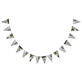 Banderines Banner de Bunting Boda de triángulo personalizado