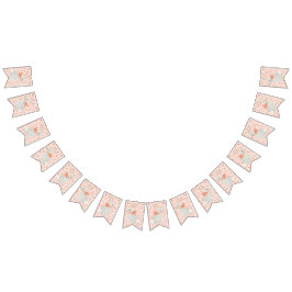 Banderines Banner de Bunting Bunny and Strawberry