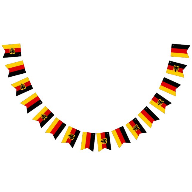 Banderines Banner de bunting de Alemania (Todo)
