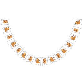 Banderines Banner de Bunting de Capybara | Fiesta con tema an
