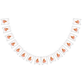 Banderines Banner de Bunting de Capybara | Fiesta con tema an