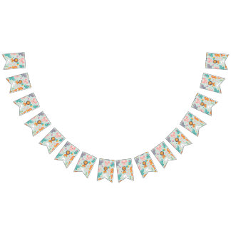 Banderines Banner de Bunting de desfile de animales