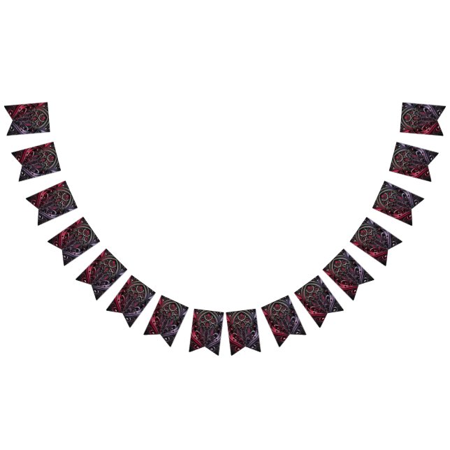 Banderines Banner de Bunting de Elegancia Gótica (Todo)