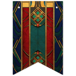 Banderines Banner de Bunting de Patter Tradicional Africana