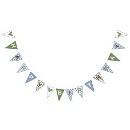 Banderines Banner de Bunting de Shy Guy Happy Birthday