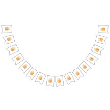 Banner de Bunting fiesta con una foto de un cumple