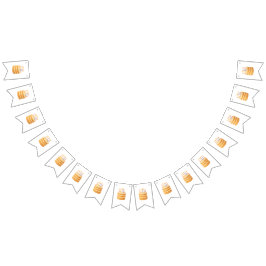 Banderines Banner de Bunting fiesta con una foto de un cumple