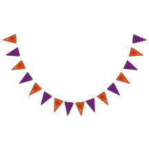 Banner de Bunting fiesta/Halloween