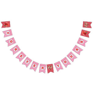 Banderines Banner de bunting Forever Yours