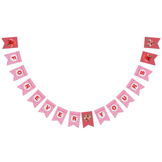 Banderines Banner de bunting Forever Yours (Todo)