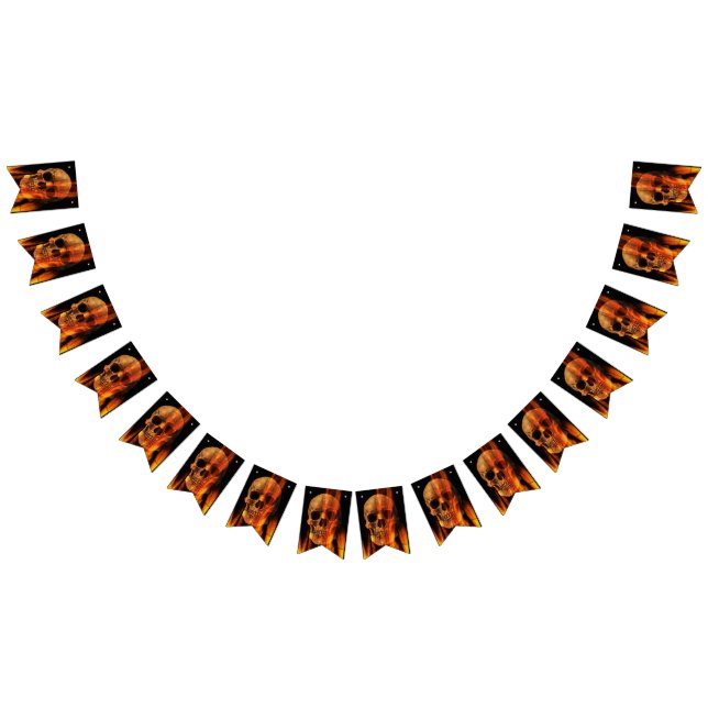 Banderines Banner de Bunting Party Halloween (Todo)