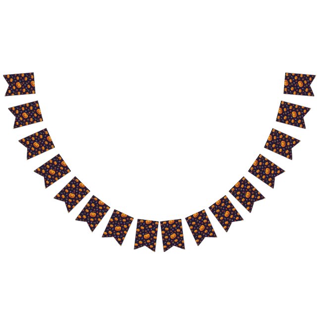 Banderines Banner de Bunting Party Halloween (Todo)