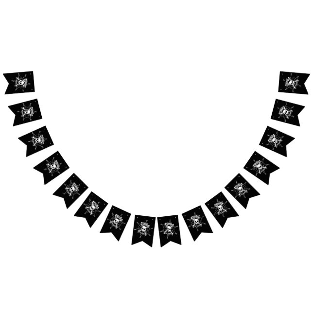 Banderines Banner de Bunting pirata (Todo)