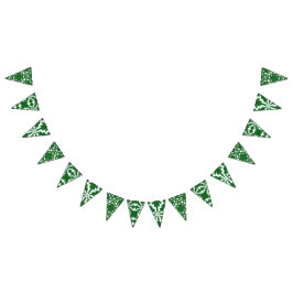 Banderines Banner de Bunting Triangle Pines de vacaciones