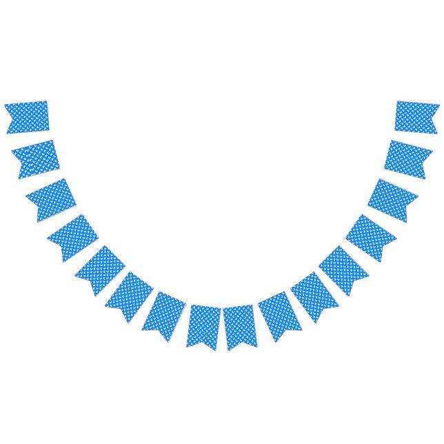 Banderines Banner de conejo azul conejo (Todo)