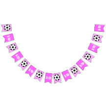 Banner de cumpleaños chicas de fiesta rosa tema