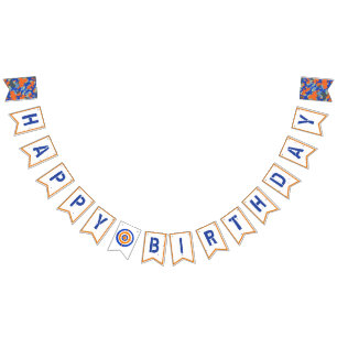 Banderines Banner de cumpleaños de Dart   Banner de Dart Fies