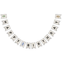 Banner de cumpleaños de Robot y Gears