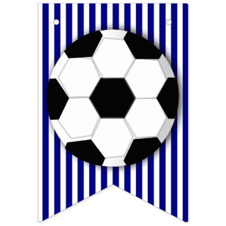 Banderines Banner de cumpleaños deportiva fiesta chicos marin