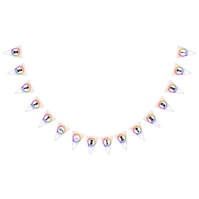 Banderines Banner de cumpleaños feliz HAMbyWG (Todo)