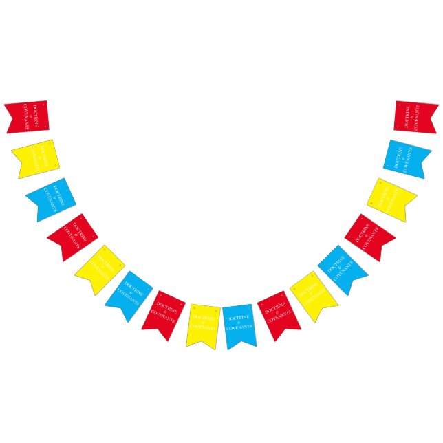 Banderines Banner de Doctrina y Pactos LDS primario (Todo)