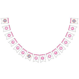 Banderines Banner de dos días de cumpleaños dulces