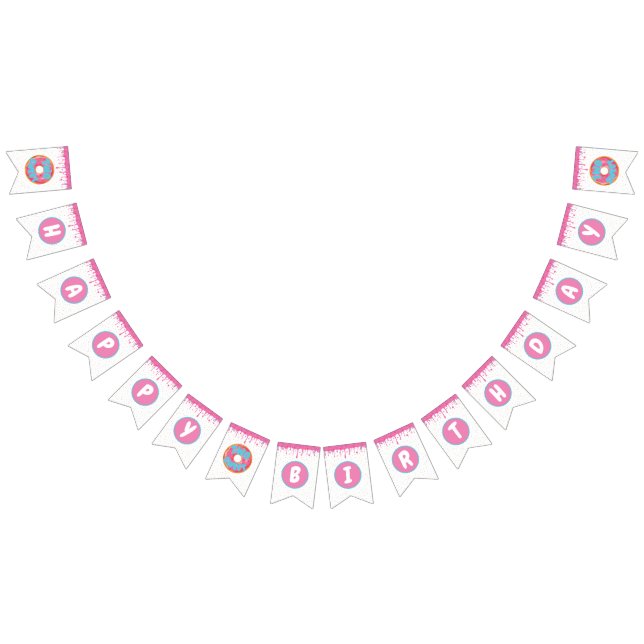 Banderines Banner de dos días de cumpleaños dulces (Todo)