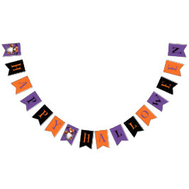 Banderines Banner de Feliz Halloween