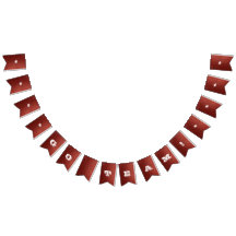 Banner de fútbol del equipo blanco