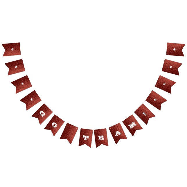 Banderines Banner de fútbol del equipo blanco (Todo)