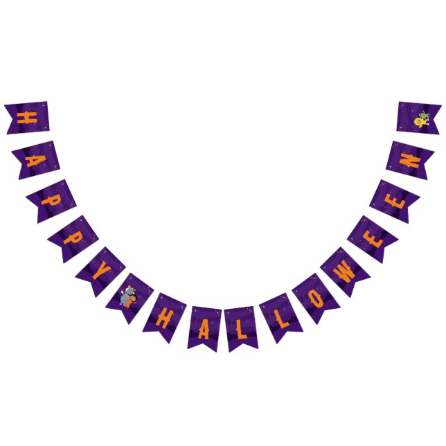 Banderines Banner de Halloween para Akili y yo (Todo)