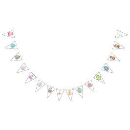 Banderines Banner de huevo de Fiesta de Pascua