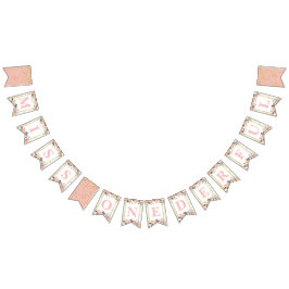 Banderines Banner de Miss ONEmaravillosas para el primer cump