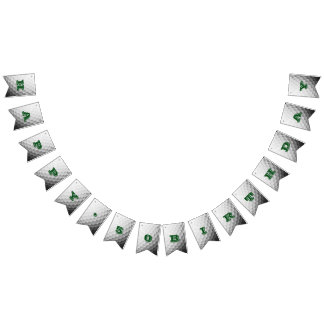 Banderines Banner de Personalizado con aspecto de bola de gol