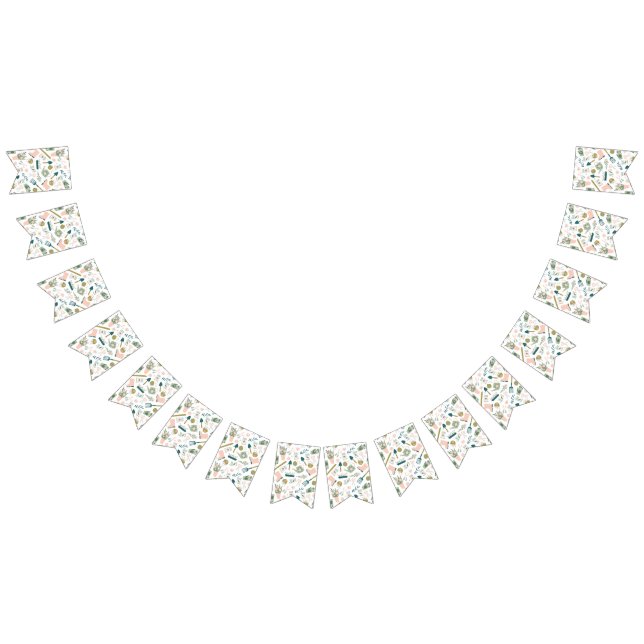 Banderines Banner de tiempo de jardín (Todo)