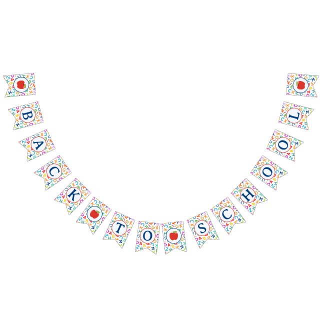 Banderines Banner De Vuelta A La Escuela (Todo)