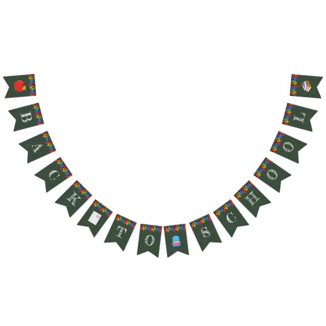 Banderines Banner De Vuelta A La Escuela (Todo)