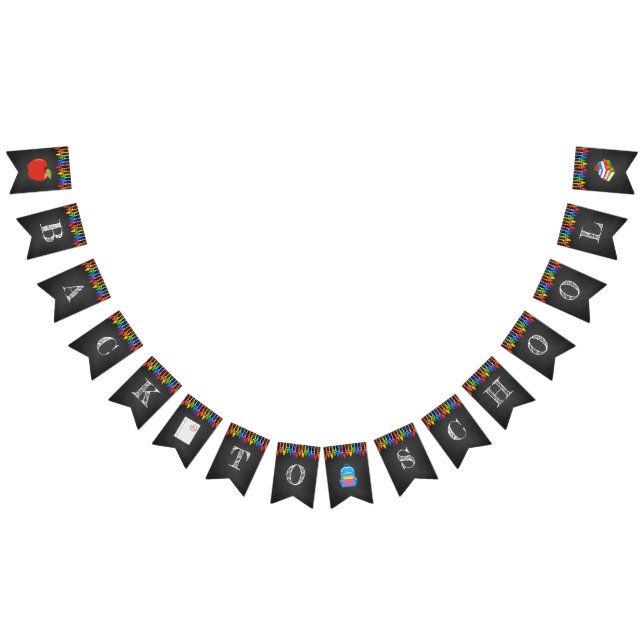 Banderines Banner De Vuelta A La Escuela (Todo)