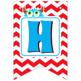 Banderines Banner editable de un pequeño Fiesta de Bash