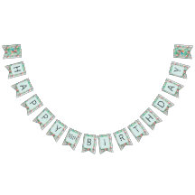 Banner Fiesta Luau | Flamingos & Palms