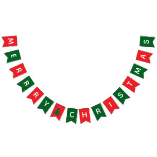 Banderines Banner Fiesta Navidades personalizados - Decoració