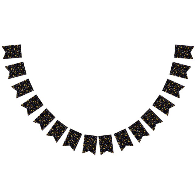 Banderines Banner forestal de Halloween (Todo)