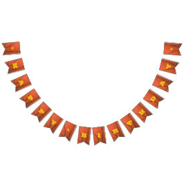 Banderines Banner Personalizado de oro de baloncesto