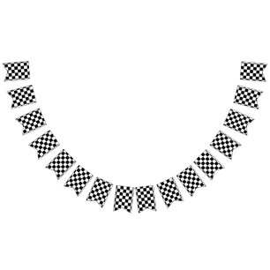 Banderines Banner Race Flags