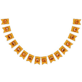 Banderines Banner rebotante de calabazas de Halloween