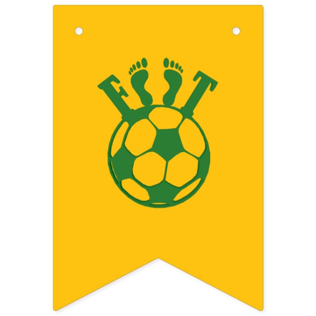 Banderines bannière à fanions Footprints of Glory – World Cup (Primera bandera)