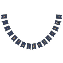 Banderines Beary First Navy Plaid Teddy Bear Happy Birthday