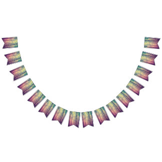 Banderines Beautiful Evening Wedding Backdrop