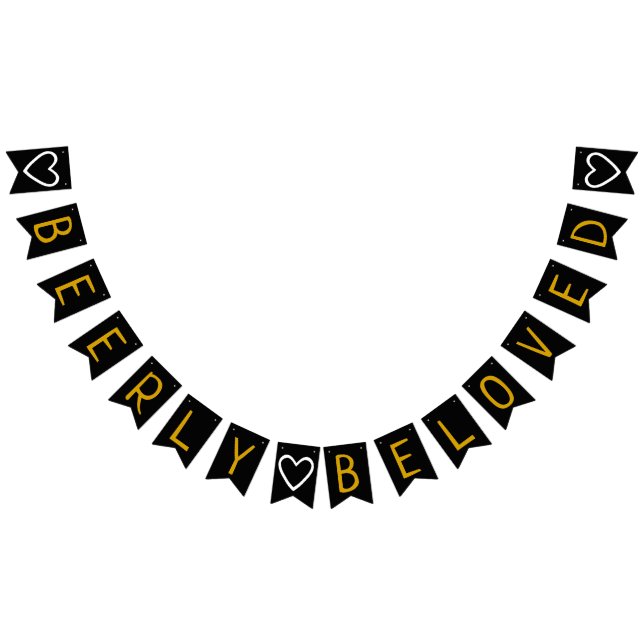 Banderines Beerly Amado Boda De Cda Bridal Shower (Todo)