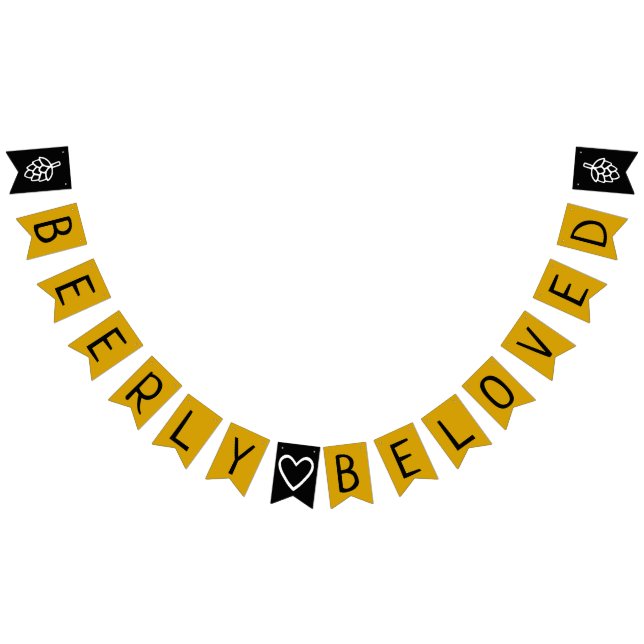 Banderines Beerly Co-Ed querido que casa la ducha nupcial (Todo)